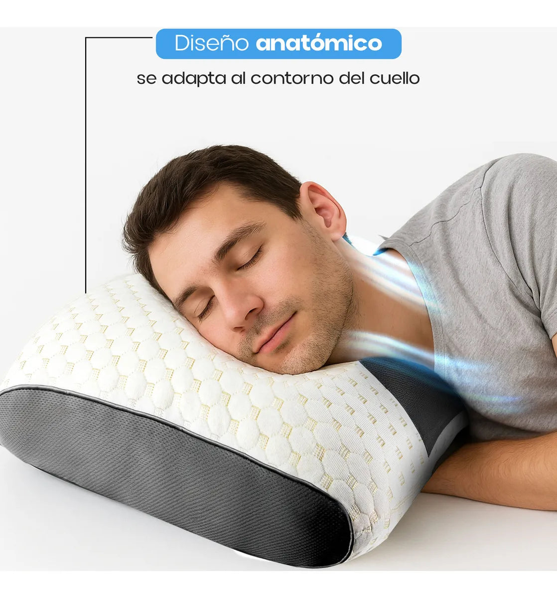 Almohada Cervical DeluxeCare® - La Original